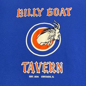 Billy Goat Tavern “ Curse is History” Tshirt | Size XL